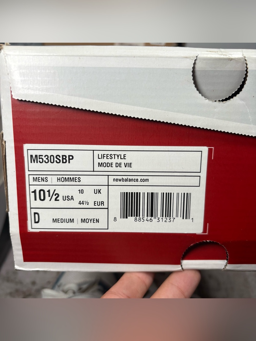 Size 10.5 - New Balance 530 Lake Teal - Picture 8 of 8